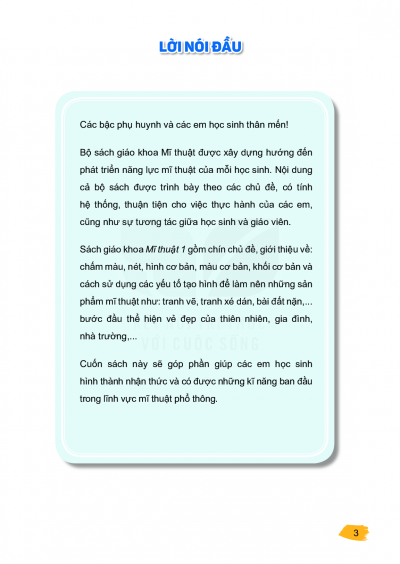 Mĩ thuật 1 trang 3