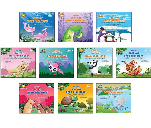 Combo Amazing animals – Những loài vật đáng kinh ngạc!