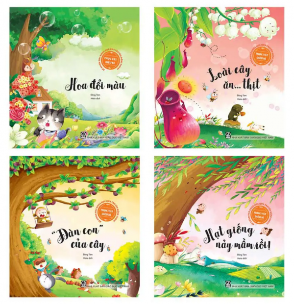 Combo Bé Khám Phá Khoa Học Qua Truyện Đồng Thoại – Thực Vật Diệu Kì