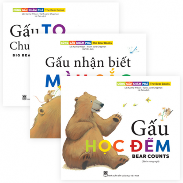 Combo Cùng Gấu khám phá – The Bear Books