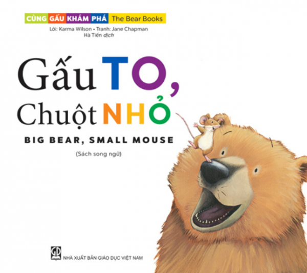 Hình 1 Combo Cùng Gấu khám phá – The Bear Books