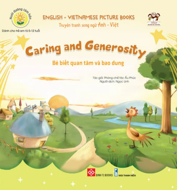 Hình 1 Combo Nuôi dưỡng tâm hồn – Truyện tranh song ngữ Anh – Việt