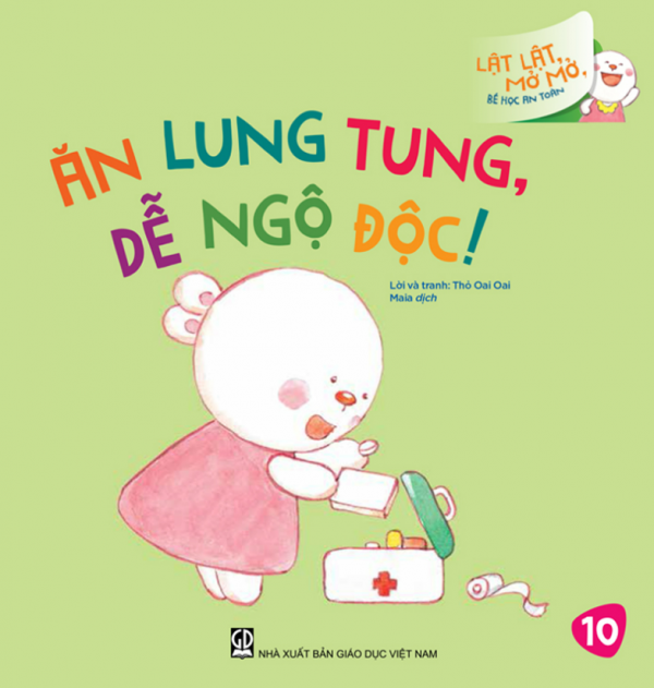 Hình 10 Combo Lật lật, mở mở, bé học an toàn