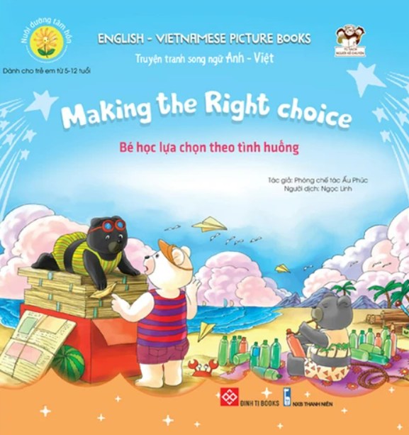 Hình 10 Combo Nuôi dưỡng tâm hồn – Truyện tranh song ngữ Anh – Việt