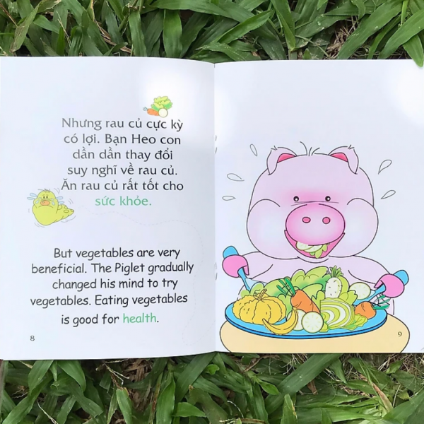 Hình 13 Combo Truyện tranh song ngữ Việt – Anh cho bé