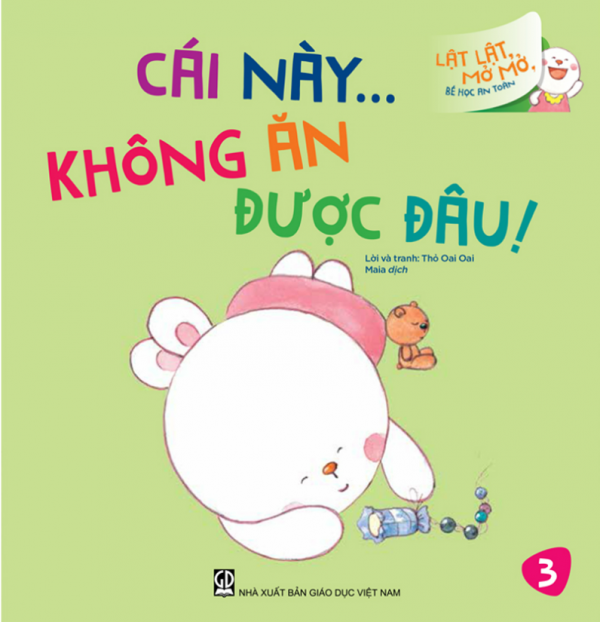 Hình 3 Combo Lật lật, mở mở, bé học an toàn