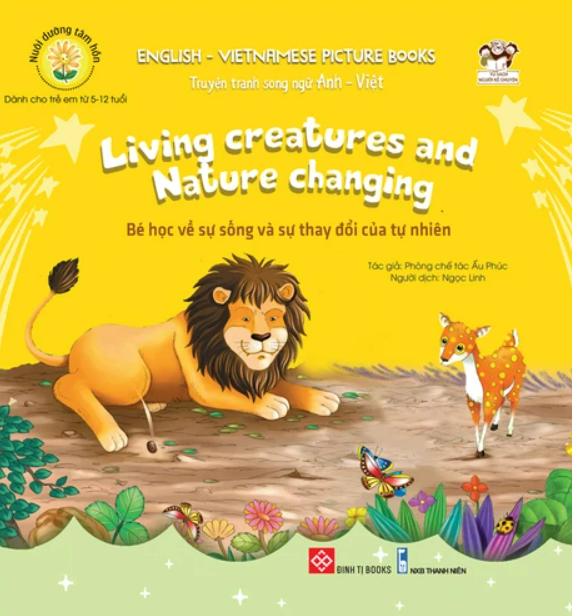 Hình 6 Combo Nuôi dưỡng tâm hồn – Truyện tranh song ngữ Anh – Việt
