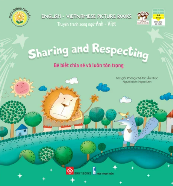 Hình 7 Combo Nuôi dưỡng tâm hồn – Truyện tranh song ngữ Anh – Việt