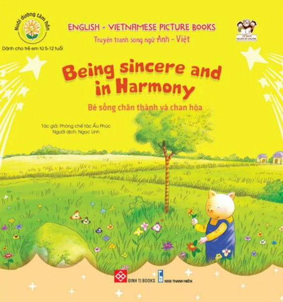 Hình 9 Combo Nuôi dưỡng tâm hồn – Truyện tranh song ngữ Anh – Việt