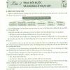 H2 – Để học tốt Sinh học 11 (Bộ sách Chân trời sáng tạo)
