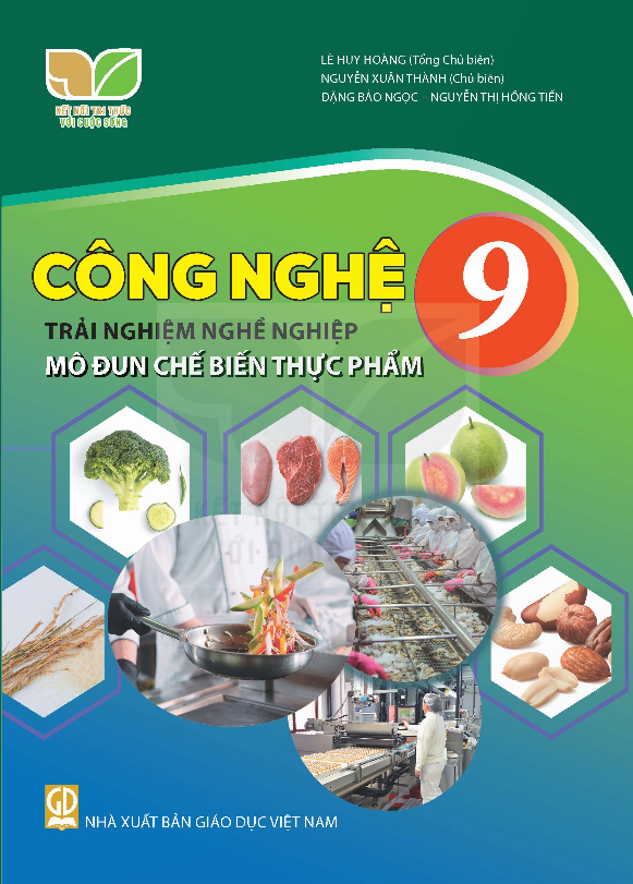 Công nghệ 9 Trải nghiệm nghề nghiệp Mô đun Chế biến thực phẩm – Kết nối tri thức với cuộc sống