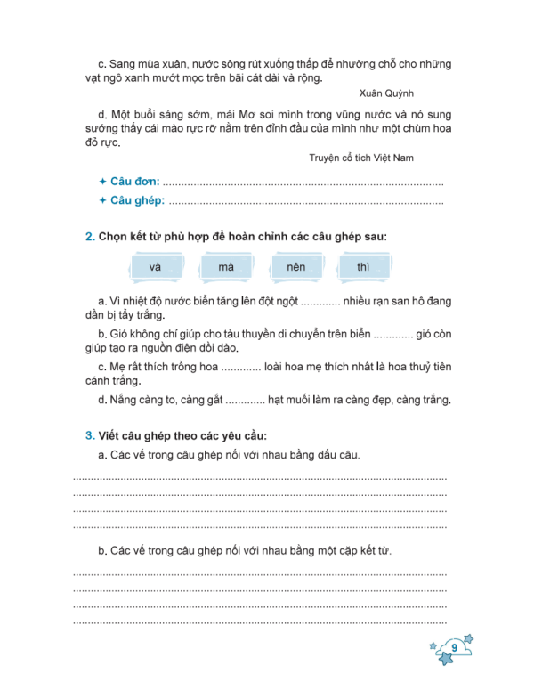 Luyện tập Tiếng Việt 5 tập 2 (Bộ sách Chân trời sáng tạo) 3