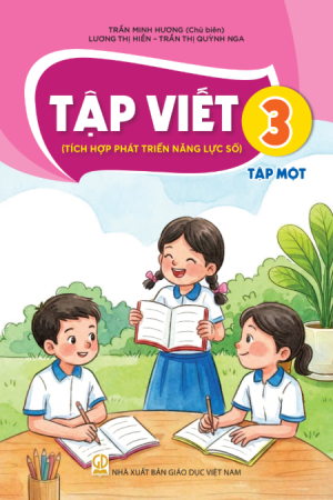 Tập viết 3, tập 1 (Tích hợp phát triển năng lực số)
