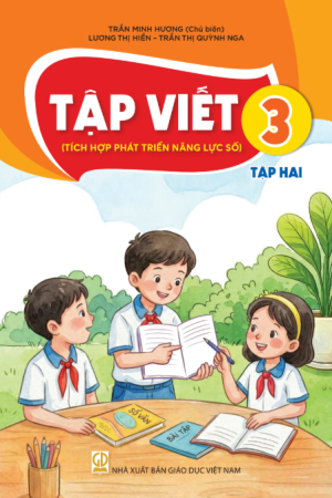 Tập viết 3, tập 2 (Tích hợp phát triển năng lực số)