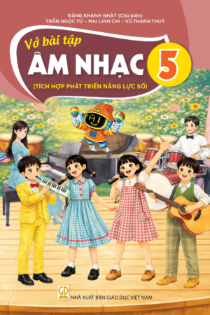 Vở Bài tập Âm nhạc 5 (Tích hợp phát triển năng lực số)